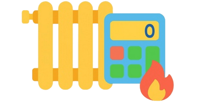 Symbol Rechner für die Effizienz von Heizgeräten