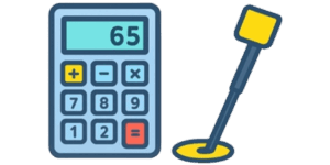 Metalldetektor-Parameter-Rechner