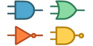 Rechner für logische Gatterzustände Symbol