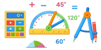 Rechner für Winkelsumme und -differenz symbol