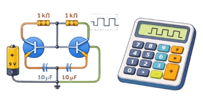 Berechnung von Multivibrator