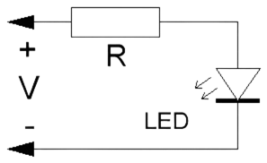Schaltbild LED Widerstand