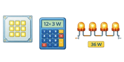 LED-Matrix- und LED-Modul